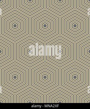 Seamless astratto modello di vettore con esagoni Illustrazione Vettoriale