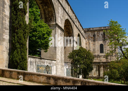 Lisbona portogallo. 14 maggio 2018. Vista del Mae de Agua romano acquedotto Acqua a Lisbona.Lisbona, Portogallo. la fotografia di Ricardo Rocha. Foto Stock