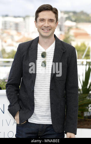 Cannes, Frankreich. 15 Maggio, 2018. Topher Grace al 'BlacKkKlansman' photocall durante la settantunesima Cannes Film Festival presso il Palais des Festivals il 15 maggio 2018 a Cannes, Francia | Verwendung weltweit Credito: dpa/Alamy Live News Foto Stock