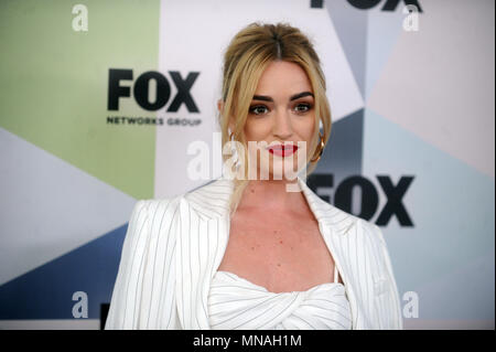 NEW YORK, NY - 14 Maggio: Brianne Howey assiste il 2018 Fox Upfront Rete a Wollman Rink, Central Park il 14 maggio 2018 in New York City. Persone: Brianne Howey Credito: tempeste Media Group/Alamy Live News Foto Stock