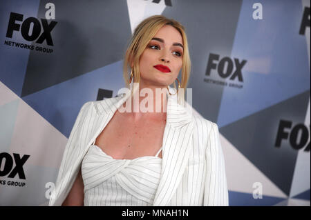 NEW YORK, NY - 14 Maggio: Brianne Howey assiste il 2018 Fox Upfront Rete a Wollman Rink, Central Park il 14 maggio 2018 in New York City. Persone: Brianne Howey Credito: tempeste Media Group/Alamy Live News Foto Stock