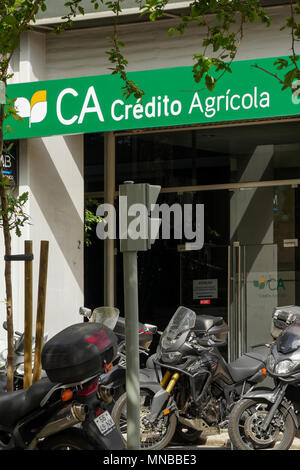 Credito Agricola - CA - filiale di banca, Lisbona, Portogallo Foto Stock