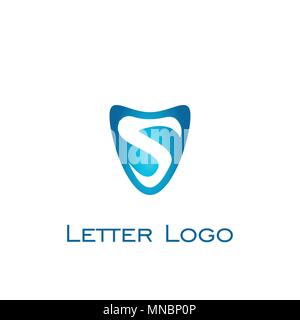 Lettera logo design. icona vettore. Illustrazione Vettoriale