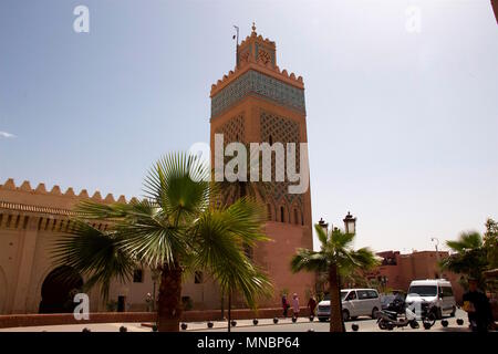 Moschea Kasbah di Marrakech, Marocco Foto Stock