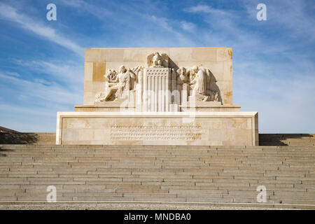 Bellicourt monumento americano della Grande Guerra Foto Stock