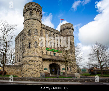 I militari mantengono regimental museum, Dorchester presi in Bridport Road, Dorchester Dorset, Regno Unito il 16 aprile 2018 Foto Stock