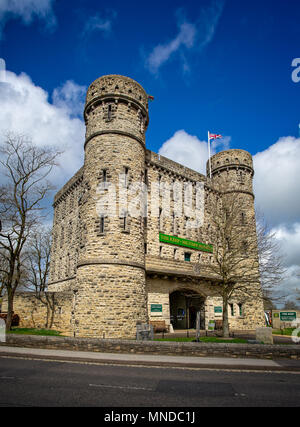 I militari mantengono regimental museum, Dorchester presi in Bridport Road, Dorchester Dorset, Regno Unito il 16 aprile 2018 Foto Stock