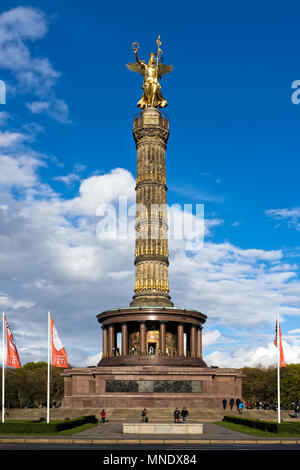 Vista la Vittoria Colonna, una grande attrazione turistica, il 16 aprile 2017 a Berlino, Germania Foto Stock