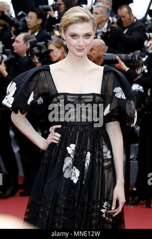 Cannes, Frankreich. 15 Maggio, 2018. Elizabeth Debicki frequentando il 'Solo: una Star Wars Storia' premiere durante la settantunesima Cannes Film Festival presso il Palais des Festivals il 15 maggio 2018 a Cannes, Francia | Verwendung weltweit Credito: dpa/Alamy Live News Foto Stock