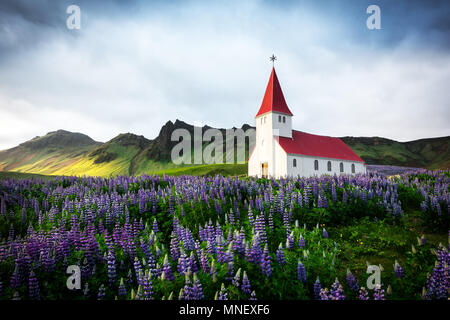 Myrdal Luterana Chiesa Foto Stock