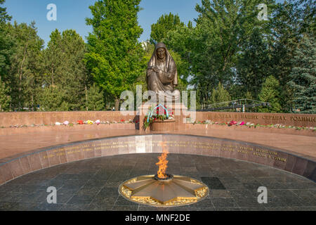 Guerra Mondiale 2 Memorial, Tashkent, Uzbekistan Foto Stock