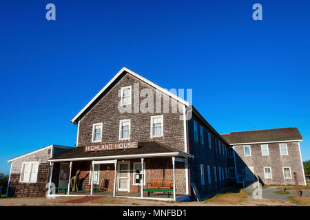 Truro, Massachusetts, STATI UNITI D'AMERICA - settembre 13,2016: Storico Highland House a Cape Cod. Foto Stock