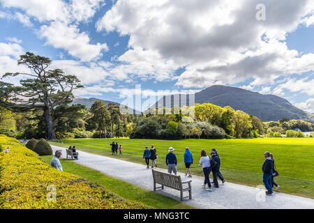 Irlanda del Parco Nazionale di Killarney Muckross House Foto Stock