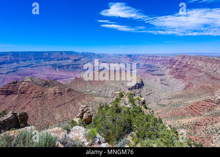 Navajo punto di vista presso il Parco Nazionale del Grand Canyon, Arizona, Stati Uniti d'America Foto Stock