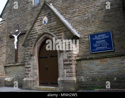 St Anne's Chiesa Cattolica, Buxton, Derbyshire, Regno Unito Foto Stock