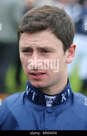 York, Regno Unito. 16 maggio 2018. Oisin Murphy Jockey Dante Festival 2018, ippodromo di York York Racecourse, York, Inghilterra 16 maggio 2018 Credit: Allstar Picture Library/Alamy Live News Foto Stock