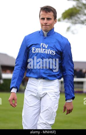 York, Regno Unito. 16 maggio 2018. William Buick Jockey Dante Festival 2018, ippodromo di York York Racecourse, York, Inghilterra 16 maggio 2018 Credit: Allstar Picture Library/Alamy Live News Foto Stock