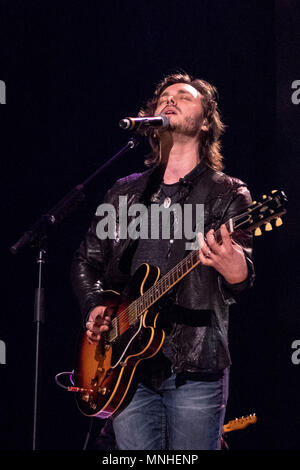 Nashville, Tennessee, Stati Uniti d'America. 25 Mar, 2018. JONATHAN Jackson durante il Nashville in concerto: TV finale celebrazione presso il Grand Ole Opry a Nashville, Tennesee Credito: Daniel DeSlover/ZUMA filo/Alamy Live News Foto Stock