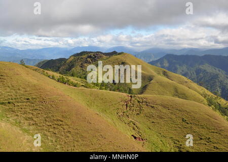 Cordillera Regione, Mount Ulap o cloud di montagna si trova in Ampucao, Itogon, Benguet con una elevazione del 1846 masl Foto Stock