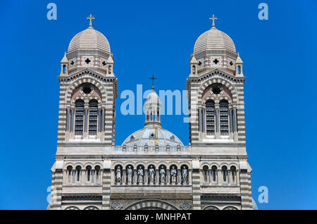 Cathédrale Sainte-Marie-maggiore de Marseille, Bouches-du-Rhone, Provence-Alpes-Côte d'Azur, in Francia del Sud, Francia, Europa Foto Stock