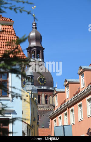 Torre in Riga Foto Stock