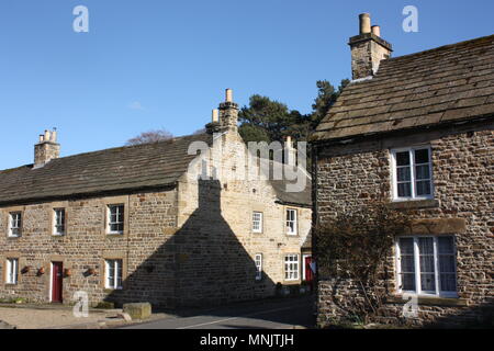 Edifici del villaggio di Blanchland in Northumbria, nord-est Inghilterra Foto Stock