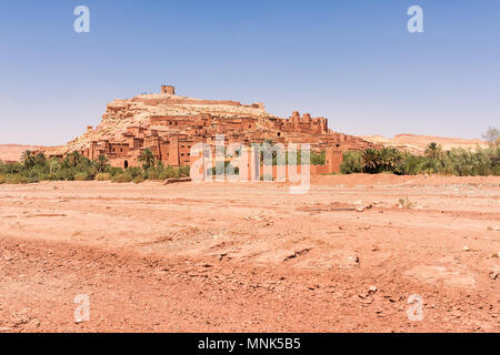 Ksar Ait Benhaddou, Ouarzazate, Marocco Foto Stock