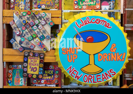 New Orleans, Louisiana - Il Dott. Bob art studio nel quartiere di Bywater. Foto Stock