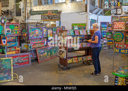 New Orleans, Louisiana - Il Dott. Bob art studio nel quartiere di Bywater. Foto Stock