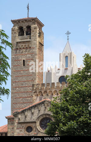 La Iglesia o Parroquia de la Santisima Trinidad; Algorta; Getxo; Vizcaya; Pais Vasco; Spagna; Foto Stock