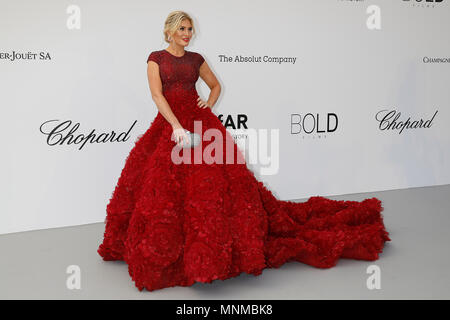 Hofit Golan arriva all'amfAR venticinquesima edizione del Cinema contro AIDS gala presso l'Hotel du Cap-Eden-Roc a Cap d'Antibes, Francia, durante la settantunesima Cannes Film Festival di Cannes, Francia. Credito: Giovanni Rasimus/Media punzone ***Francia, Svezia, Norvegia, DENARK, Finlandia, STATI UNITI D'AMERICA, REPUBBLICA CECA, SUD AMERICA SOLO*** Foto Stock