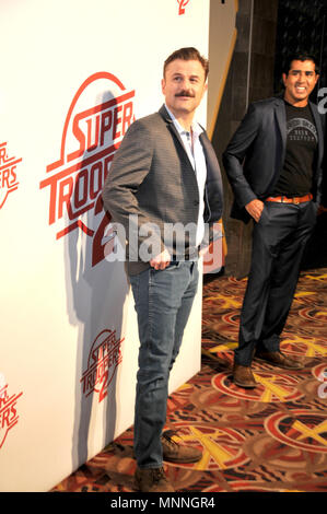 Super Troopers 2 tappeto rosso arrivi per il Chicago Premiere a AMC est del fiume 21 teatro in Chicago, IL, Stati Uniti d'America il 17 aprile 2018 dotate di: Steve Lemme dove: Chicago, Illinois, Stati Uniti quando: 17 Apr 2018 Credit: Adam Bielawski/WENN.com Foto Stock