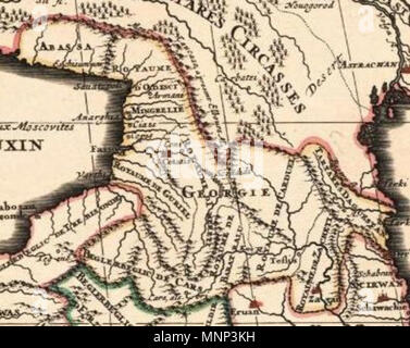 . Inglese: mappa dell impero ottomano e le sue divisioni in 1696. Français : Carte du Caucase dans l'impero ottomano en 1696, par Hubert Jaillot. 1696. Impero ottomano 1696 da Jaillot.jpg: Alexis Hubert Jaillot (1632-1712) nomi alternativi Alexis-Hubert Jaillot; A. H. Jaillot Descrizione editore francese, geografo e cartografo Data di nascita e morte da 1632 1 Novembre 1712 Luogo di nascita e morte Avignon-lès-Saint-Claude Parigi periodo di lavoro del XVII secolo la posizione di lavoro autorità di Parigi controllo : Q1237425 VIAF: 59385948 ISNI: 0000 0001 2135 2441 LCCN: N50072841 NLA: 35089898 GND: 1290008 Foto Stock