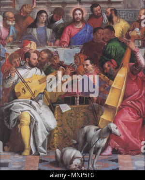 . 958 Paolo Veronese - Die Hochzeit zu Kana - ca1570 Foto Stock