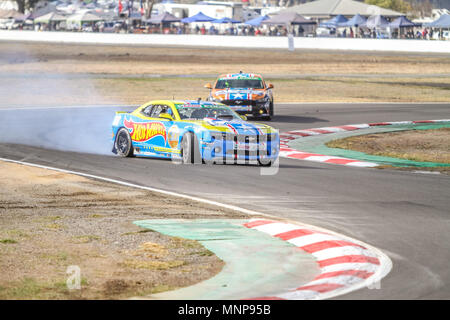 Winton SuperSprint , Winton, Victoria ,l'Australia il 19 maggio 2018. Le Hot Wheels auto intrattenere la folla Credito: Brett keating/Alamy Live News Foto Stock