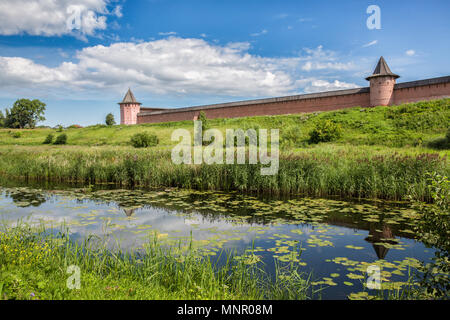 Il Museo del Legno di architettura. Suzdal. La Russia Foto Stock