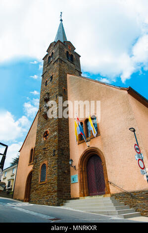 Chiesa di Notre Dame, Wiltz, Lussemburgo Foto Stock