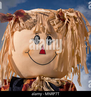 Rag Doll Spaventapasseri ritratto Foto Stock