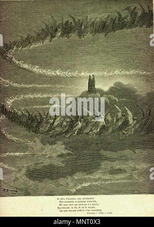 . Paradiso di Dante Alighieri Illustrazione 959 Par 18 Foto Stock