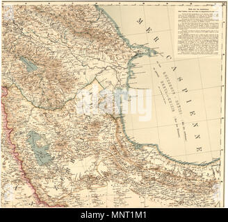 . Français : Partie de: Nouvelle carte générale des Provinces asiatiques de L'impero ottomano: sans L'Arabie. Echelle calcul 1: 1 500 000 Inglese: Parte di: Nuova mappa generale delle province asiatiche dell'Impero Ottomano: Senza saudita. Il calcolo in scala 1: 1 500 000 Türkçe: Parçası: Osmanlı İmparatorluğu'nun Asiyadakı Vilayetlerinin Yeni Haritası: Arabistan olmadan. Ölçek tahminen 1: 1 500 000 . Il 13 maggio 2017. Heinrich Kiepert (1818-1899) nomi alternativi H.Kiepert Descrizione tedesco geografo e cartografo Data di nascita e morte 31 Luglio 1818 21 aprile 1899 Luogo di nascita e morte Berli Foto Stock