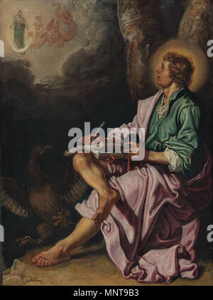 San Giovanni Evangelista a Patmos 1613. 993 Pieter Lastman 005 Foto Stock