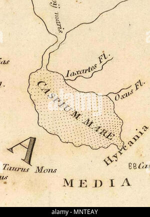 . Deutsch : Mappa del mondo Secondo Strabone (1814). Bye, J., incisore. 1814. James Playfair (1738-1819) nomi alternativi Playfair, principale; Principal Playfair, St Andrews Descrizione accademico britannico Data di nascita e morte 1738 1819 competente controllo : Q14500320 VIAF: 67993865 1010 Playfair, principale. Mappa del mondo Secondo Strabone. 1814 CC Foto Stock