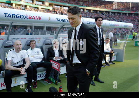 Coach Niko Kovac (Concord). GES / Calcio / DFB Pokal: Finale: FC Bayern Monaco - Eintracht Francoforte, 19.05.2018 Calcio: DFB CUP: Finale: FC Bayern Monaco vs. Eintracht Francoforte, Berlino, 19 Maggio 2018 | Utilizzo di tutto il mondo Foto Stock