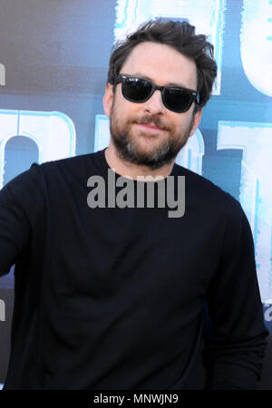 In California, Stati Uniti d'America. Il 19 maggio 2018. Attore Charlie giorno assiste il Los Angeles Premeire dell 'Hotel Artemis" il 19 maggio 2018 al Regency Bruin Westwood Village Theatre di Los Angeles, California. Foto di Barry re/Alamy Live News Foto Stock