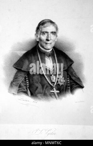 Fotocamere digitali Olympus . Deutsch: Johann Ladislaus Pyrker (1772-1847), österreichischer Bischof und Dichter, Lithographie von Friedrich Lieder, 1844 . 1844. Franz Lieder (1801-1884) 1033 Pyrker Lieder Litho Foto Stock