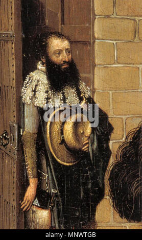 1067 Robert Campin - Mérode pala (dettaglio) - WGA14421 Foto Stock