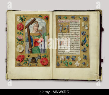 . Inglese: Info Christie's, LotFinder: entrata 5766082 (vendita 2819, lotto 157) Rothschild Prayerbook . 13 febbraio 2014, 23:19:32. Miniaturists della fioritura finale del Ghent-Bruges scuola fiamminga di illuminazione (vedere Rothschild Prayerbook. 1074 Rothschild Prayerbook 22 Foto Stock