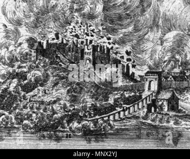 . Polski: Frammento sztychu Erika Dahlbergha ukazujący wysadzenie przez Szwedów zamku w Sandomierzu. 22 Gennaio 2013 17:17:29. Erik Dahlbergh (1625-1703) Descrizione conteggio svedese, ufficiale e architetto Data di nascita e morte 10 Ottobre 1625 16 gennaio 1703 Luogo di nascita e morte Stoccolma Stoccolma competente controllo : Q434533 VIAF: 61513602 ISNI: 0000 0001 1027 8311 ULAN: 500010356 LCCN: N86840679 GND: 119112590 WorldCat 1092 Sandomierz zamek 1656 Foto Stock