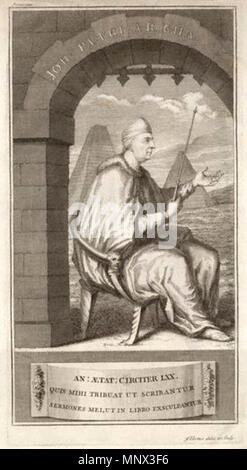 Da; dopo George Vertue; artista sconosciuto,print,circa 1732 . Inglese: Samuel Wesley (poeta) . 1732. George Vertue 1089 Samuel Wesley poeta Foto Stock