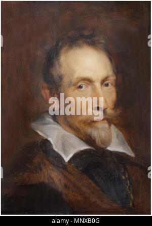 Olandese: Portret van Jan van den Wouwer Ritratto di Jan van den Wouwer circa 1626-1636. 1124 Sir Anthony Van Dyck (attribuito) - Ritratto di Jan Woverius (Jan van den Wouwer) Foto Stock